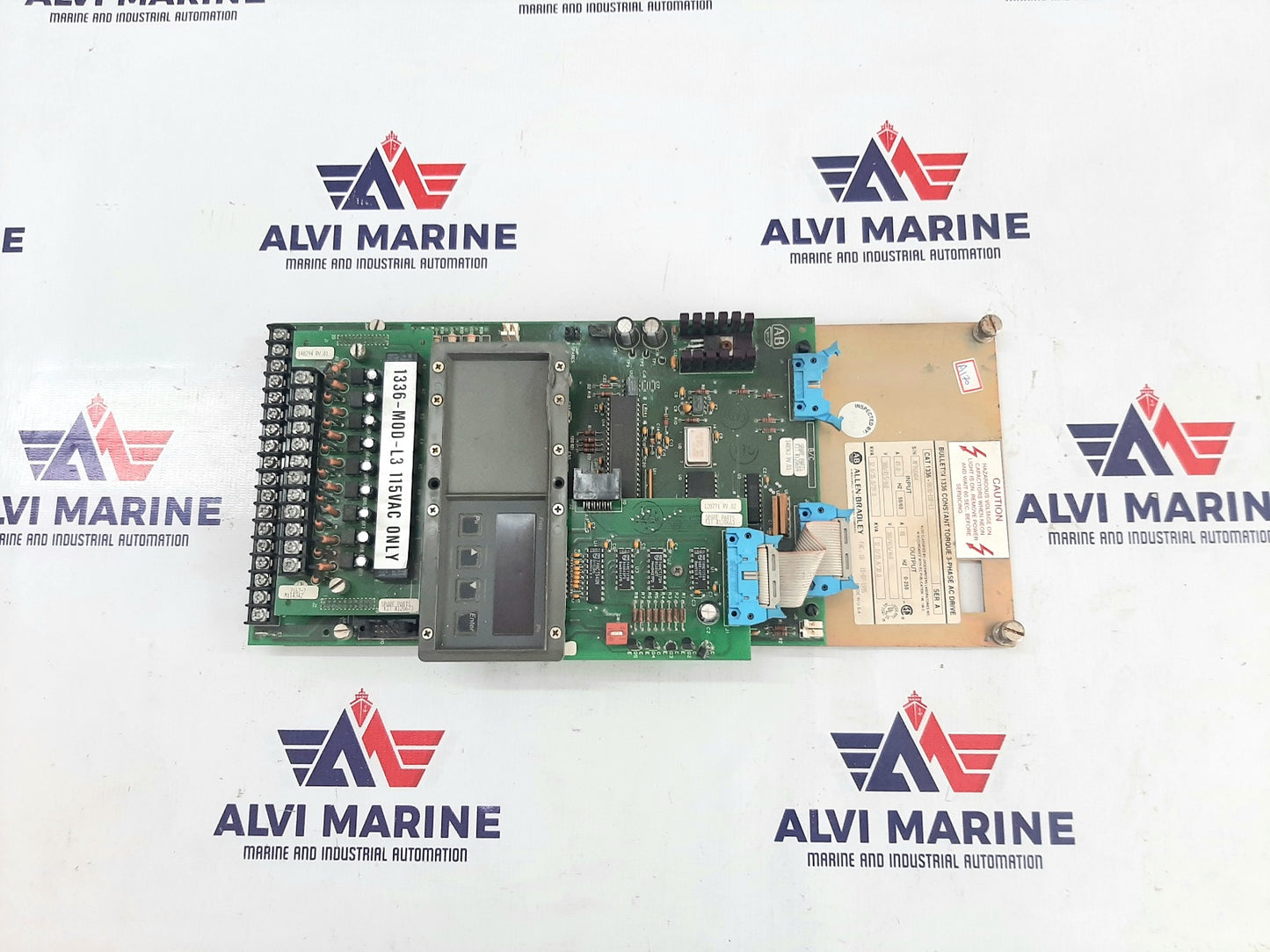 ALLEN BRADLEY BULLETIN 1336-MOD-L3 LOGIC INTERFACE BOARD 1336-B030-E0F-L1 SER A (3)
