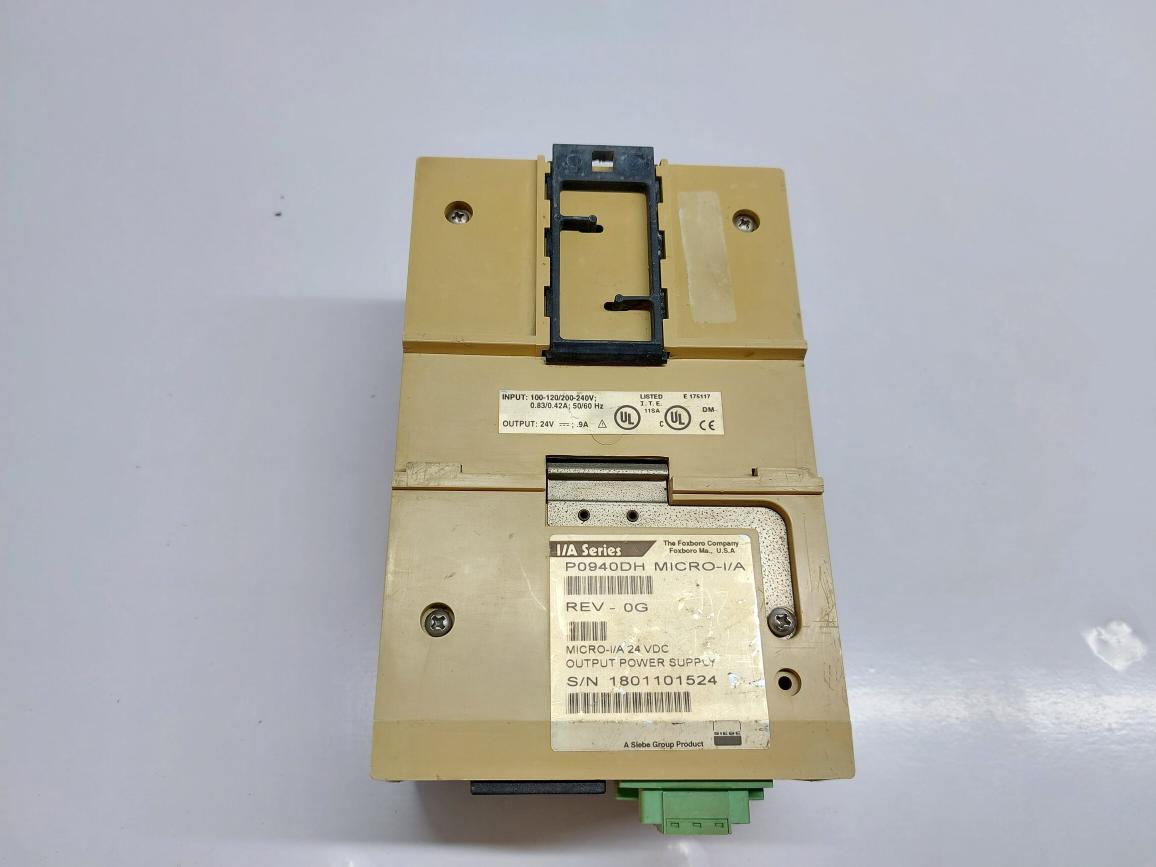 FOXBORO P0940DH MICRO-I/A OUTPUT POWER SUPPLY