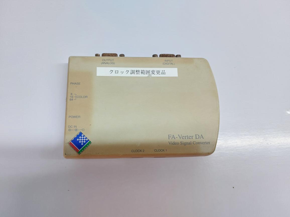 FA-VERTER DA ES-1001 VIDEO SIGNAL CONVERTER