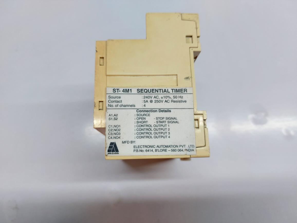 ELECTRONIC AUTOMATION ST-4M1 SEQUENTIAL TIMER