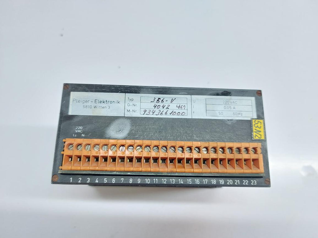PLEIGER-ELEKTRONIK 5810 WITTEN 3 CONTROLLER 356-V