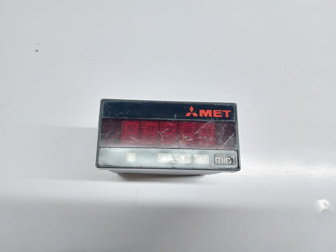 MET APPLIED ELECTRONICS 73R-AC-C DIGITAL RPM METER ROTATION MONITOR