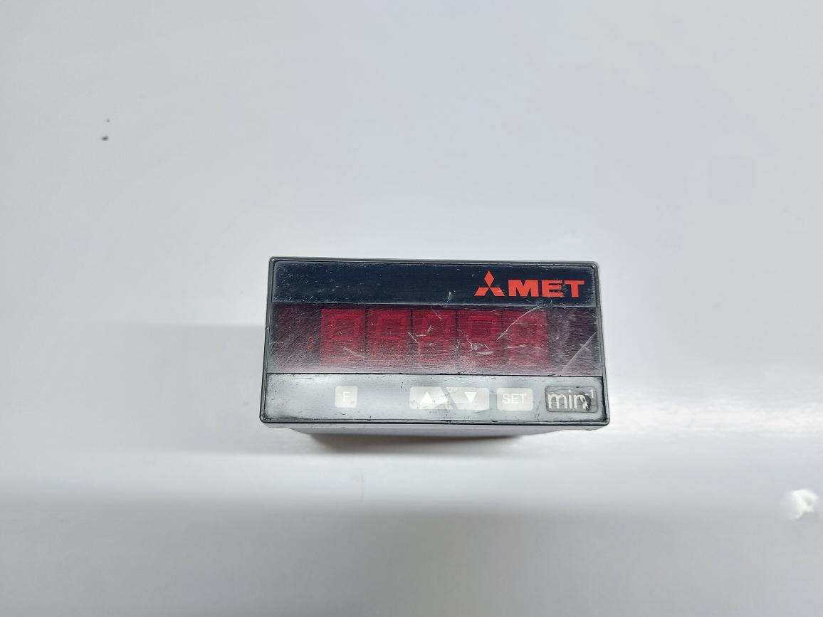MET APPLIED ELECTRONICS 73R-AC-C DIGITAL RPM METER ROTATION MONITOR