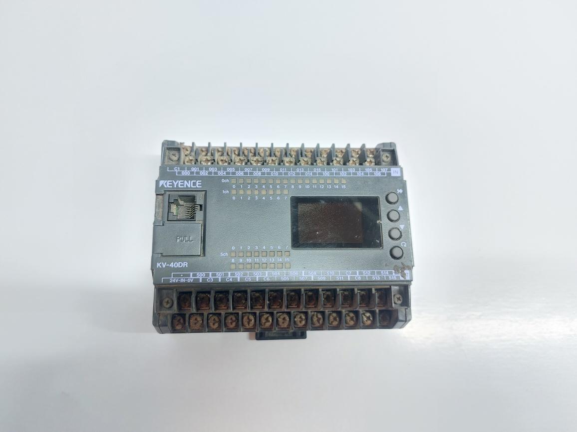KEYENCE KV-40DR BASE UNIT CONTROL SYSTEM