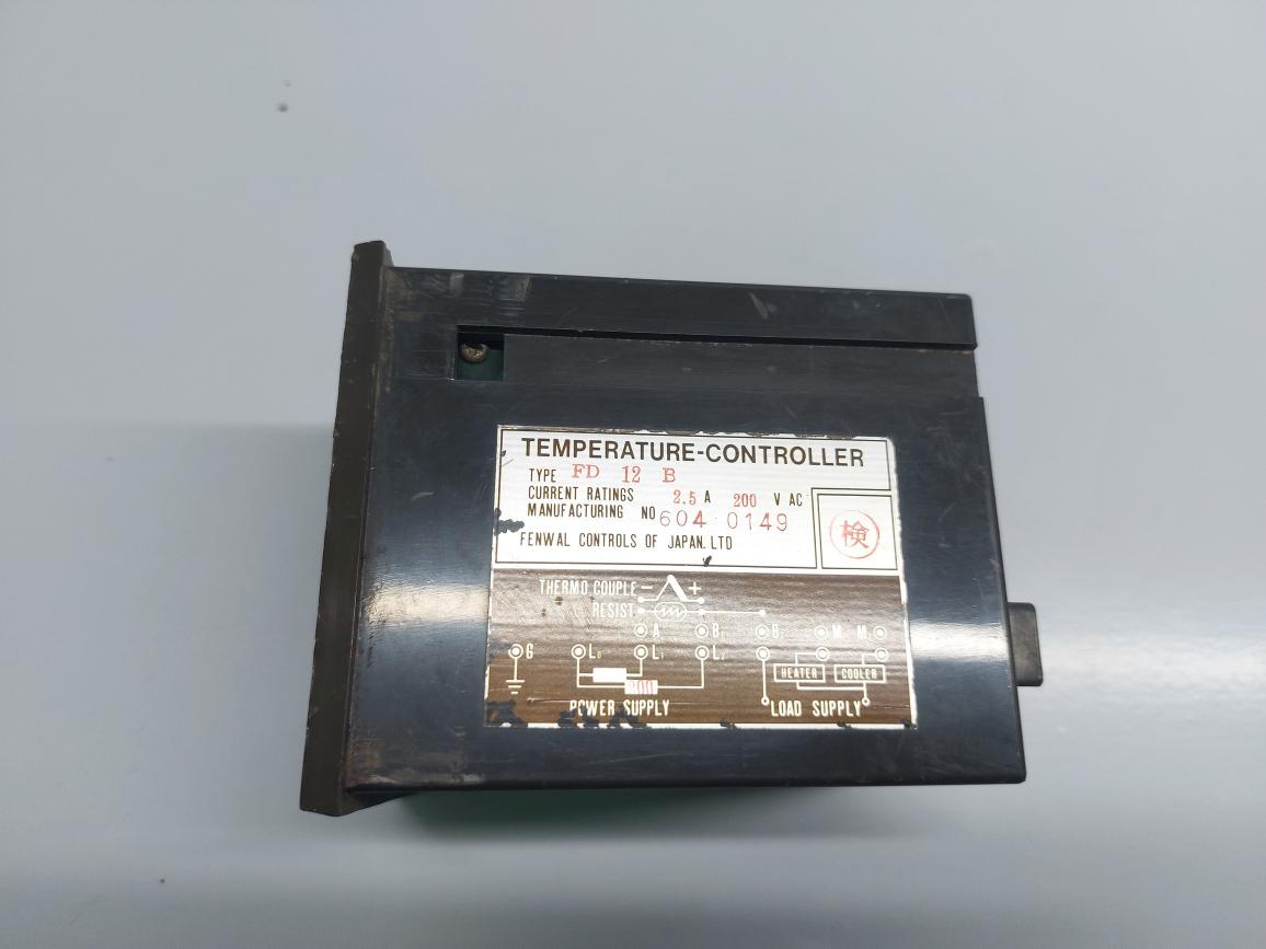 FENWAL CONTROLS CA-1200P TEMPERATURE CONTROLLER FD 12 B