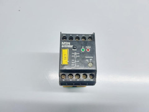 SCHIELE MSN MOTOR PROTECTION RELAY