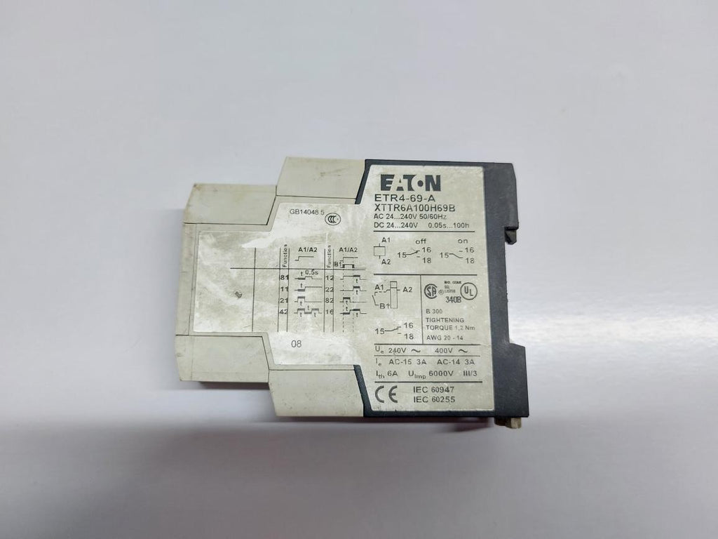 EATON ETR4-69-A RELAY XTTR6A100H69B