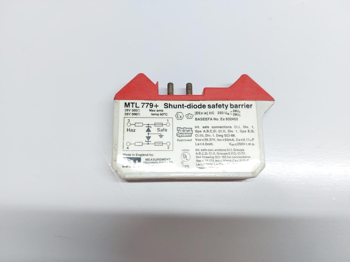 MTL MTL779+ SHUNT-DIODE SAFETY BARRIER