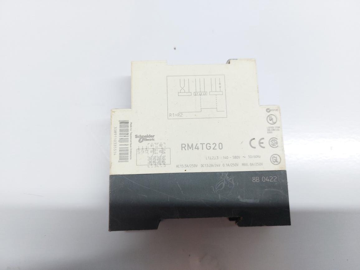 TELEMECANIQUE RM4TG20 3 PHASE VOLTAGE MONITORING RELAY