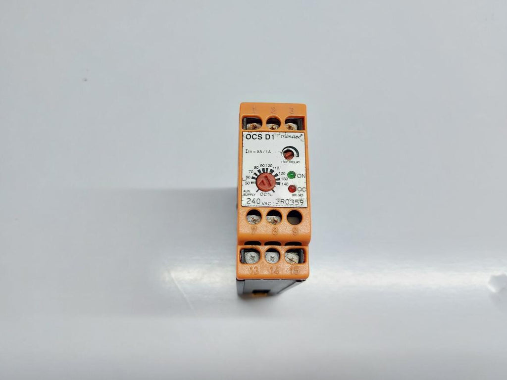 MINILEC OCS D1 OVER CURRENT RELAY