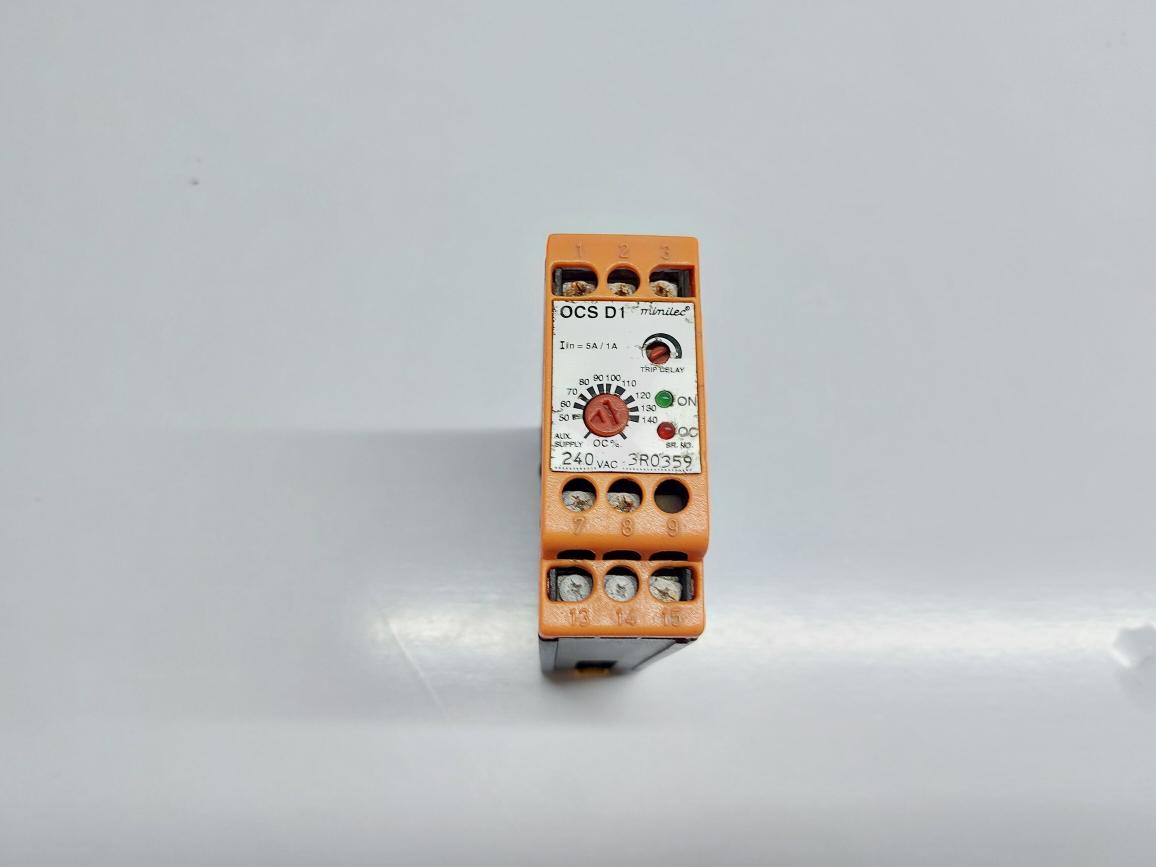 MINILEC OCS D1 OVER CURRENT RELAY