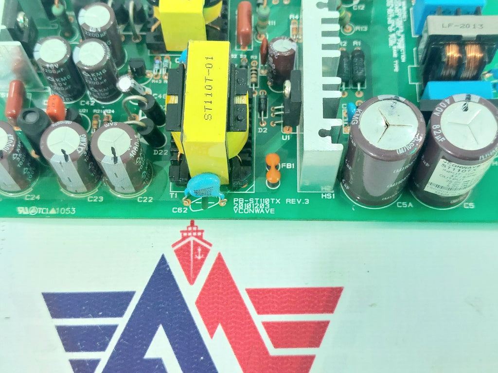 VCONWAVE PB-ST110TX REV. 3 POWER SUPPLY CARD 20101203