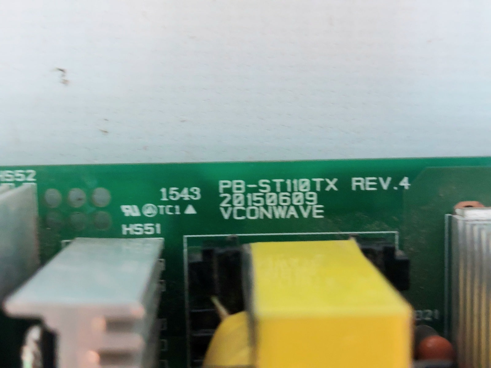 VCONWAVE PB-ST110TX REV. 4 POWER SUPPLY CARD 20150609