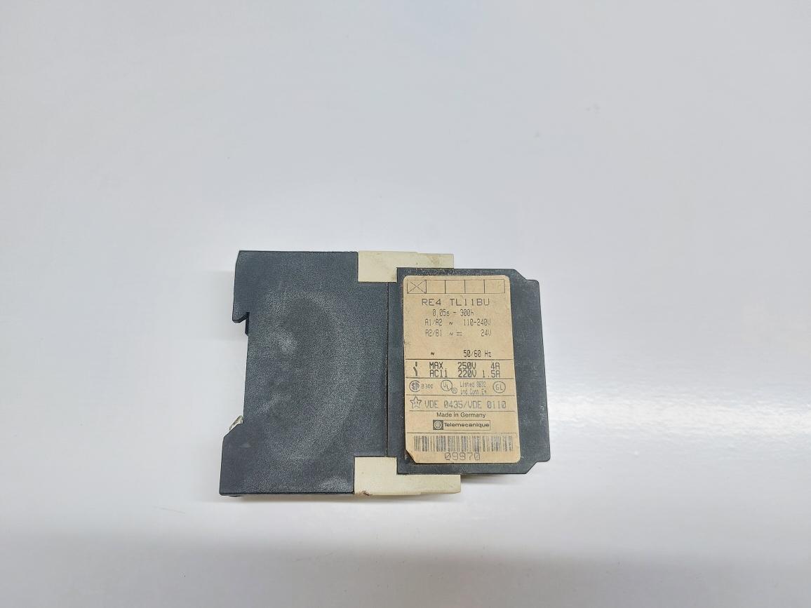 TELEMECANIQUE RE4 TL11BU TIME DELAY RELAY