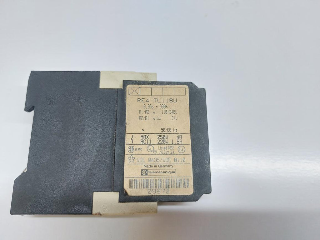 TELEMECANIQUE RE4 TL11BU TIME DELAY RELAY