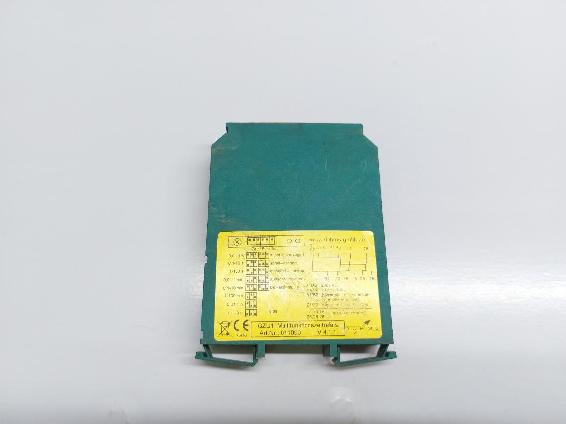 DAHMS GZU1 MULTI FUNCITON RELAY