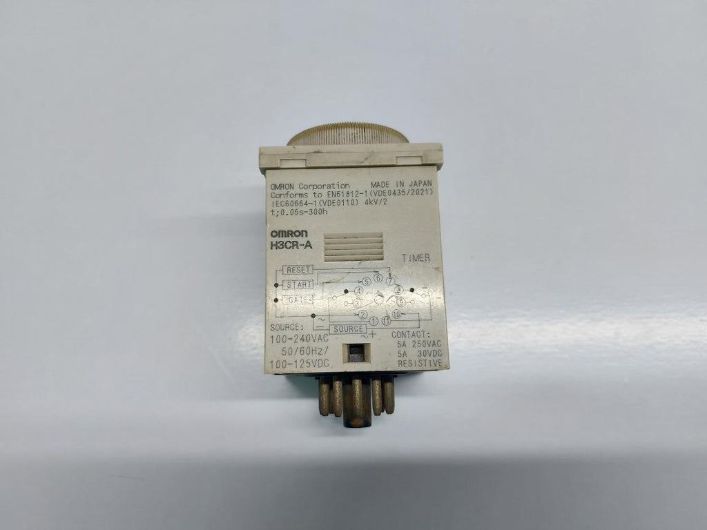 OMRON H3CR-A TIMER 0-1.2 MIN