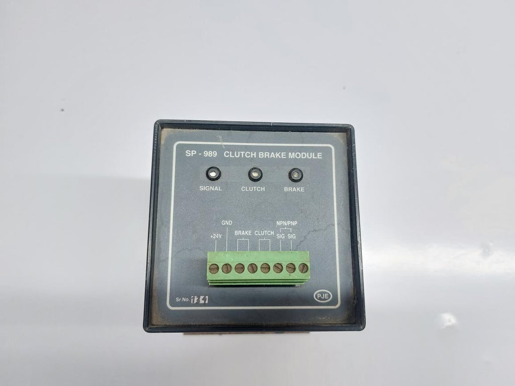 PJE SP-989 CLUTCH BRAKE MODULE