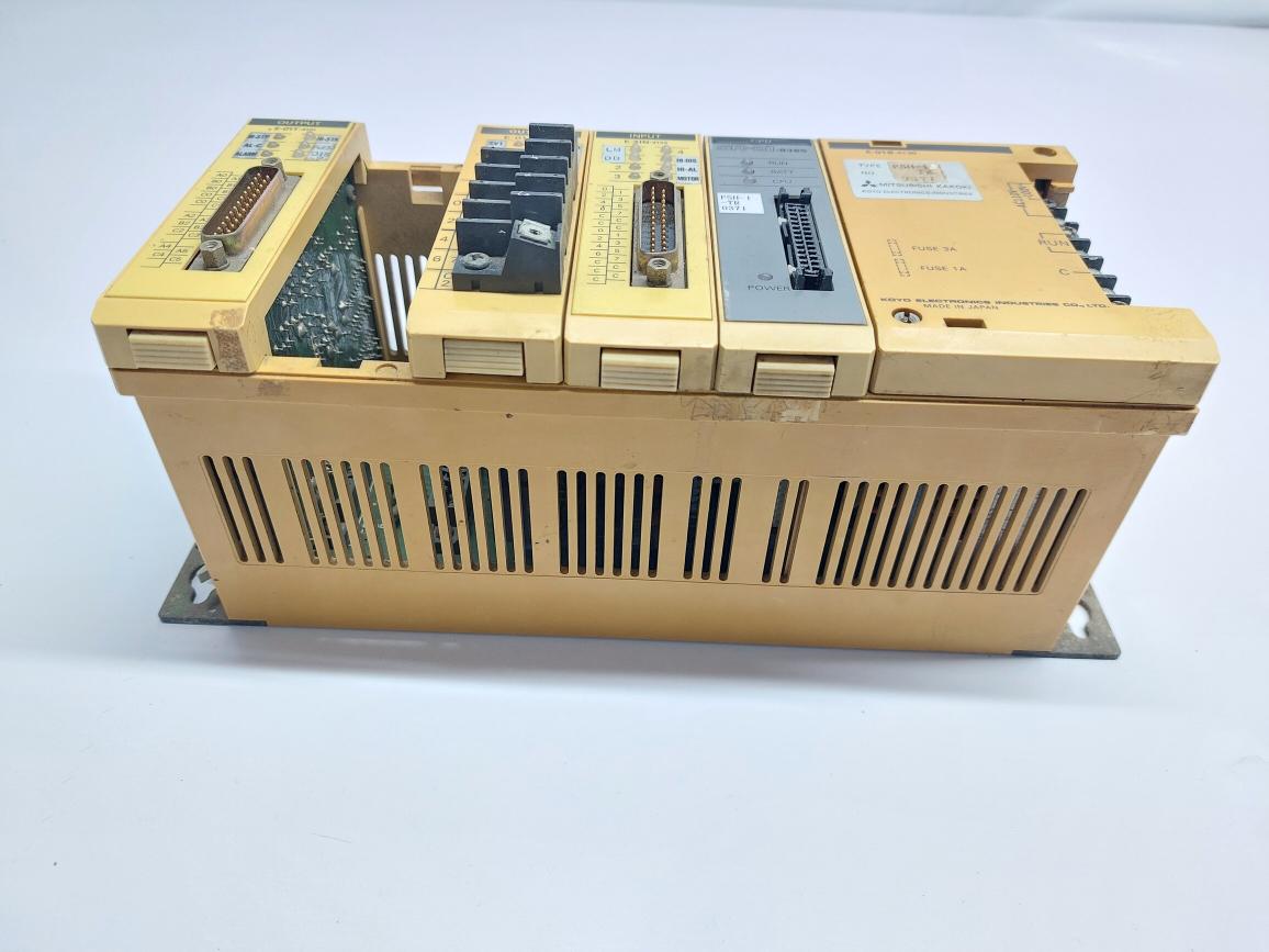 KOYO/MITSUBISHI FSH-1 PROGRAMMABLE CONTROLLER RACK