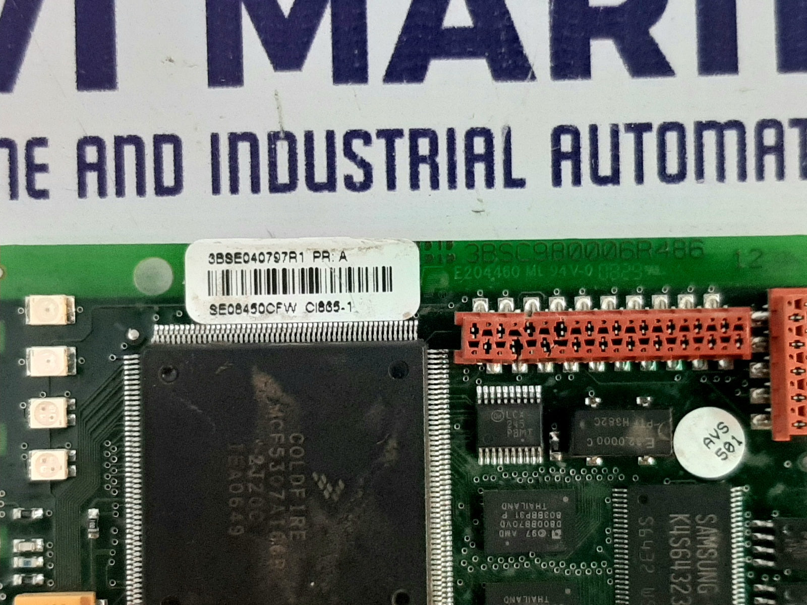 ABB 3BSE040797R1 PR A PCB CARD CI865-1 (2)