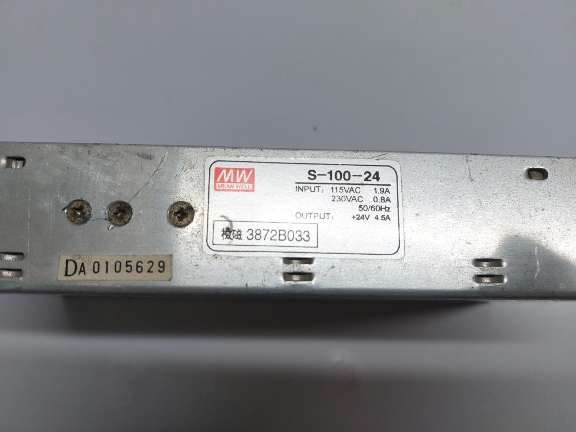 MEAN WELL S-100-24 POWER SUPPLY
