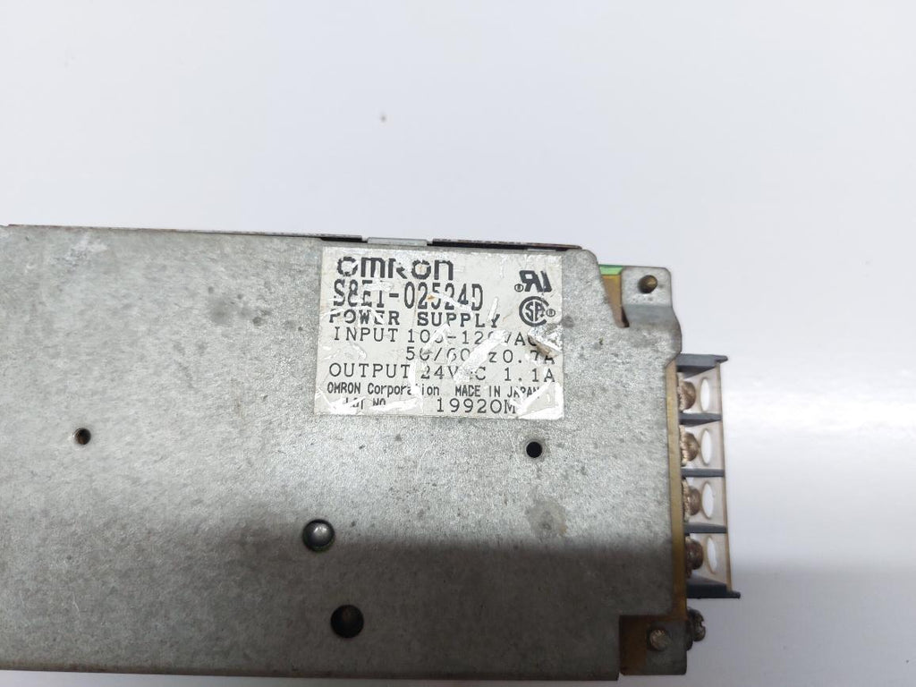 OMRON S8E1-02524D POWER SUPPLY