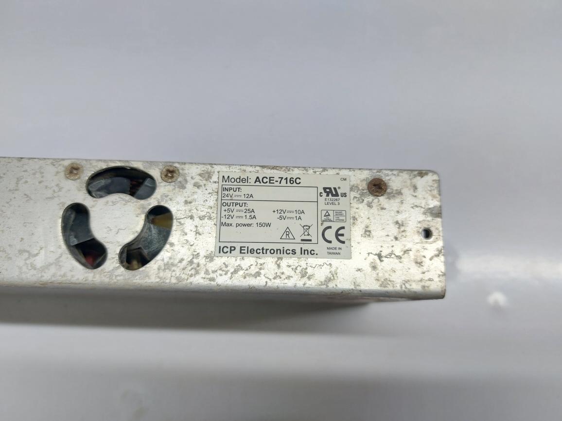ICP ELECTRONICS ACE-716C POWER SUPPLY