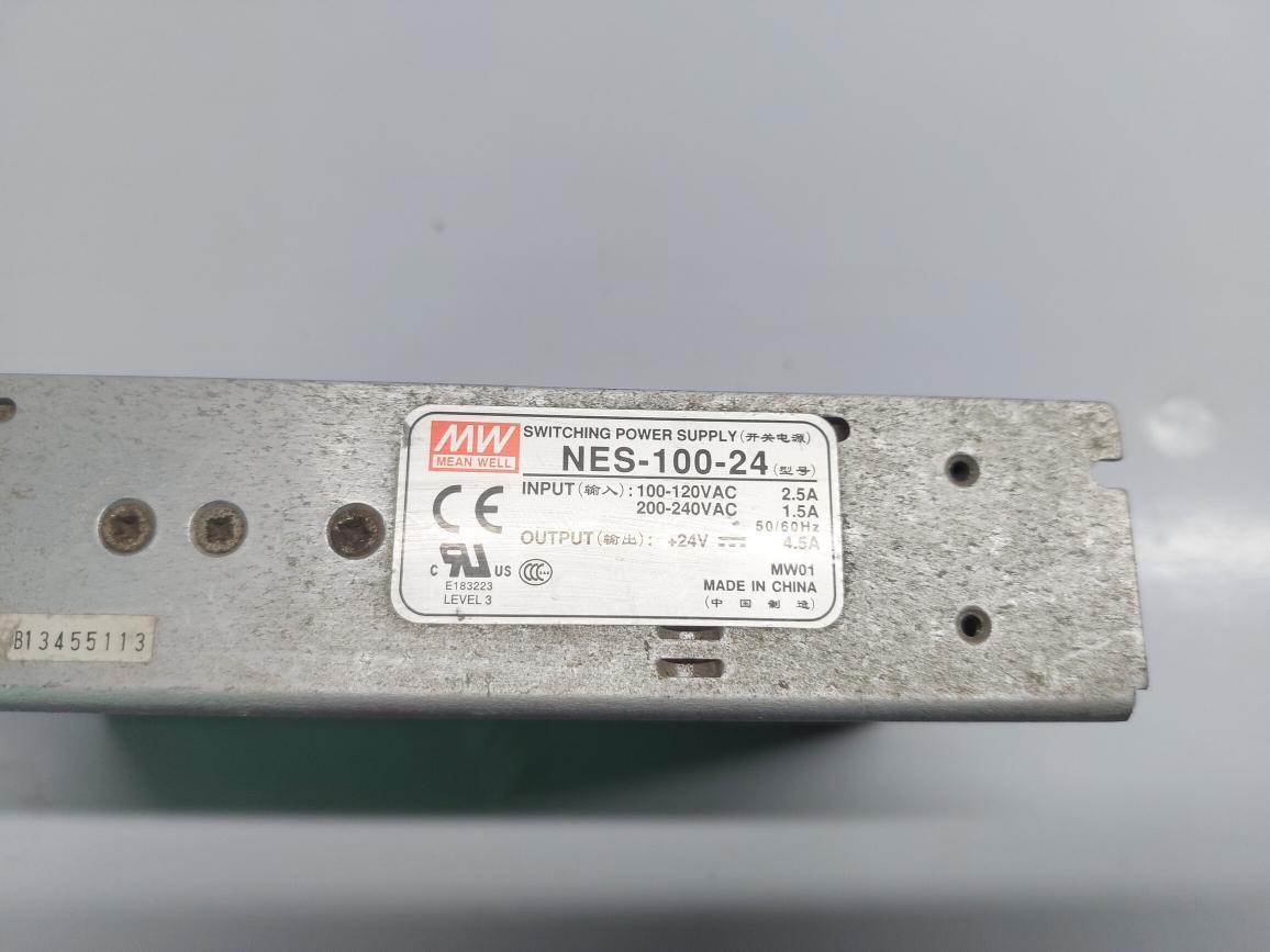 MEAN WELL NES-100-24 SWITCHING POWER SUPPLY