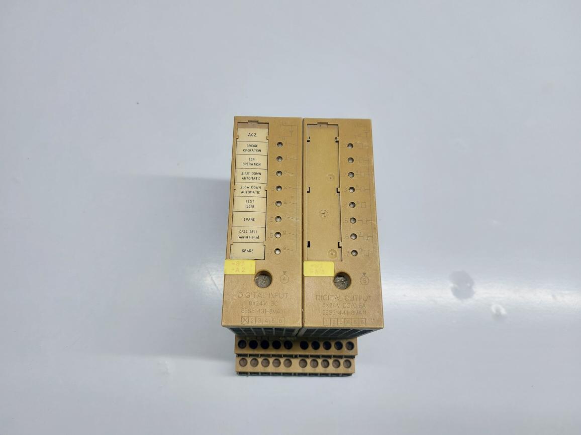 SIEMENS 6ES5 431-8MA11 DIGITAL I/O MODULE