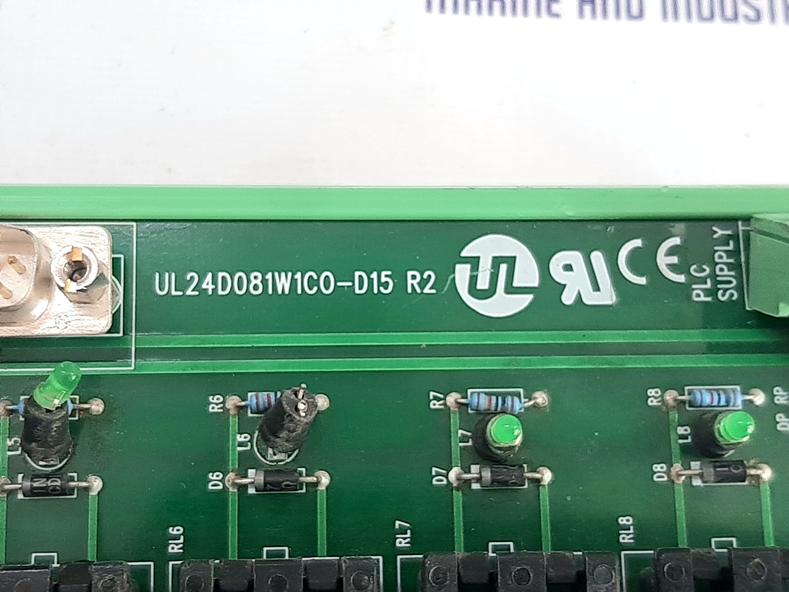 UL AUTOMATION UL24D081W1W0-D15 R2 PCB CARD (2)