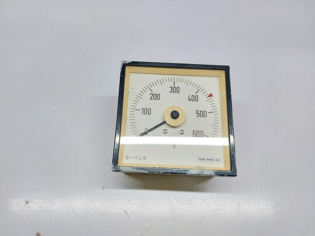 SEMCO 0 TO 600 V METER