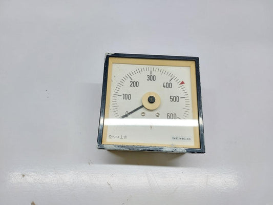 SEMCO 0 TO 600 V METER