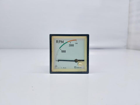 CELSA 00 -2500 RPM AMMETER