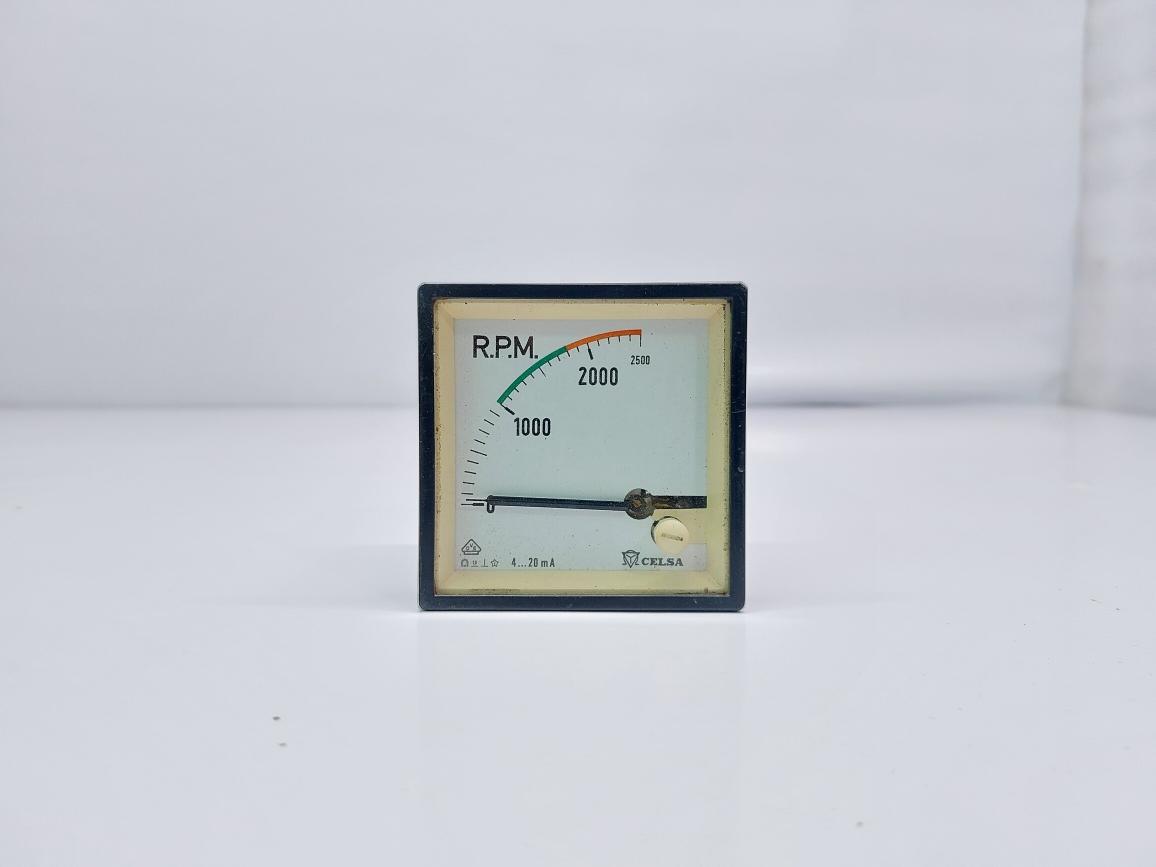 CELSA 00 -2500 RPM AMMETER