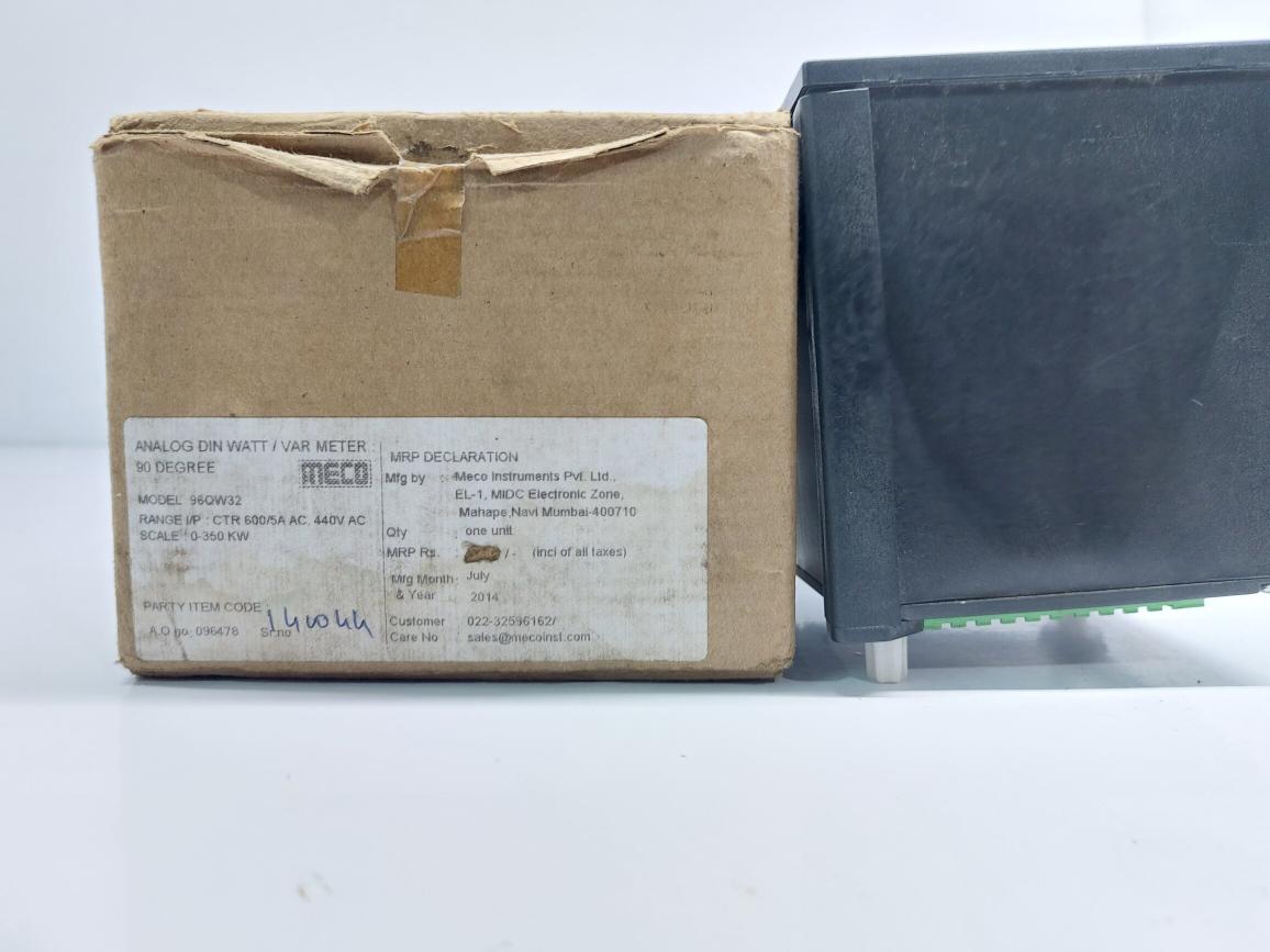 MECO 96QW32 ELEMENT WATTMETER