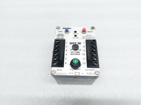 MINILEC MPT 80 MOTOR PROTECTION RELAY