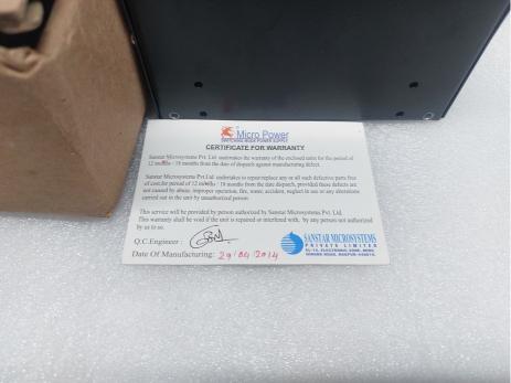 MICRO POWER 1205CB/1210/2406 SWITCHING MODE POWER SUPPLY