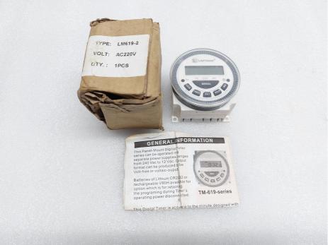 LAPTRON LM619-2 PANEL DIGITAL TIMER