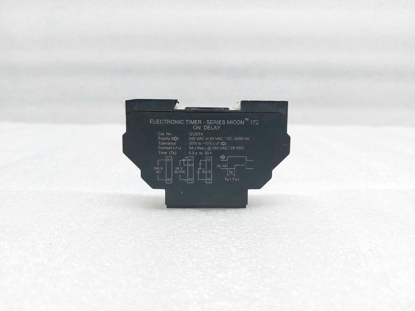GIC 12DT4 ANALOUGE TIMER CHANGEOVER RELAY