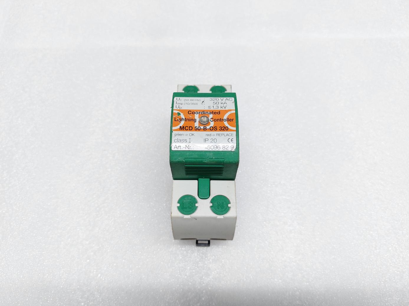 OBO MCD 50-B-OS 320 COORDINATED LIGHTNING CONTROLLER