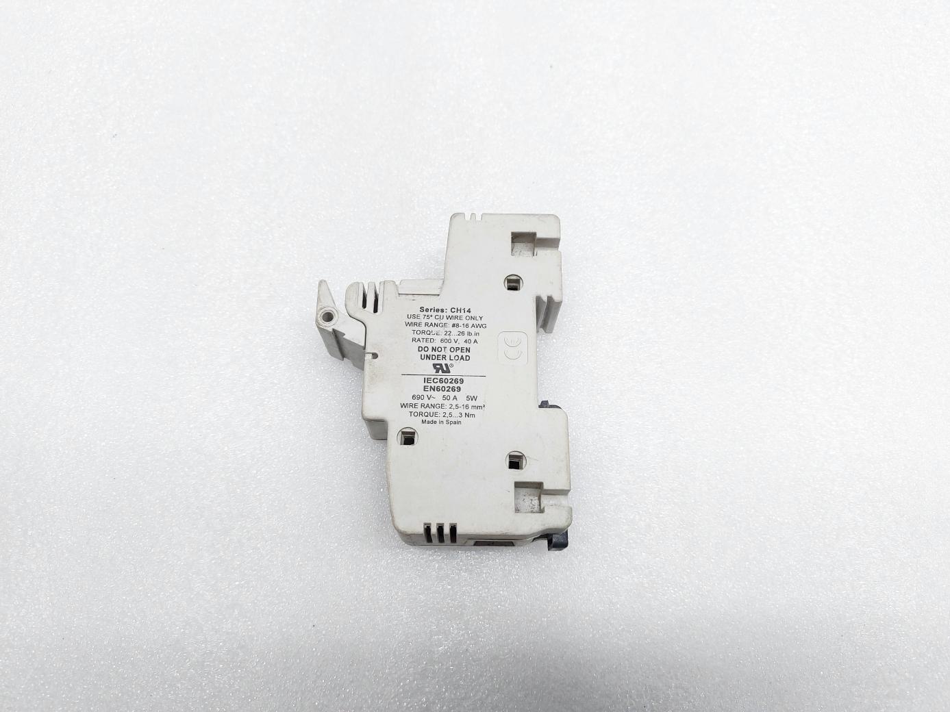 BUSSMANN CH14 MODULAR FUSE HOLDER