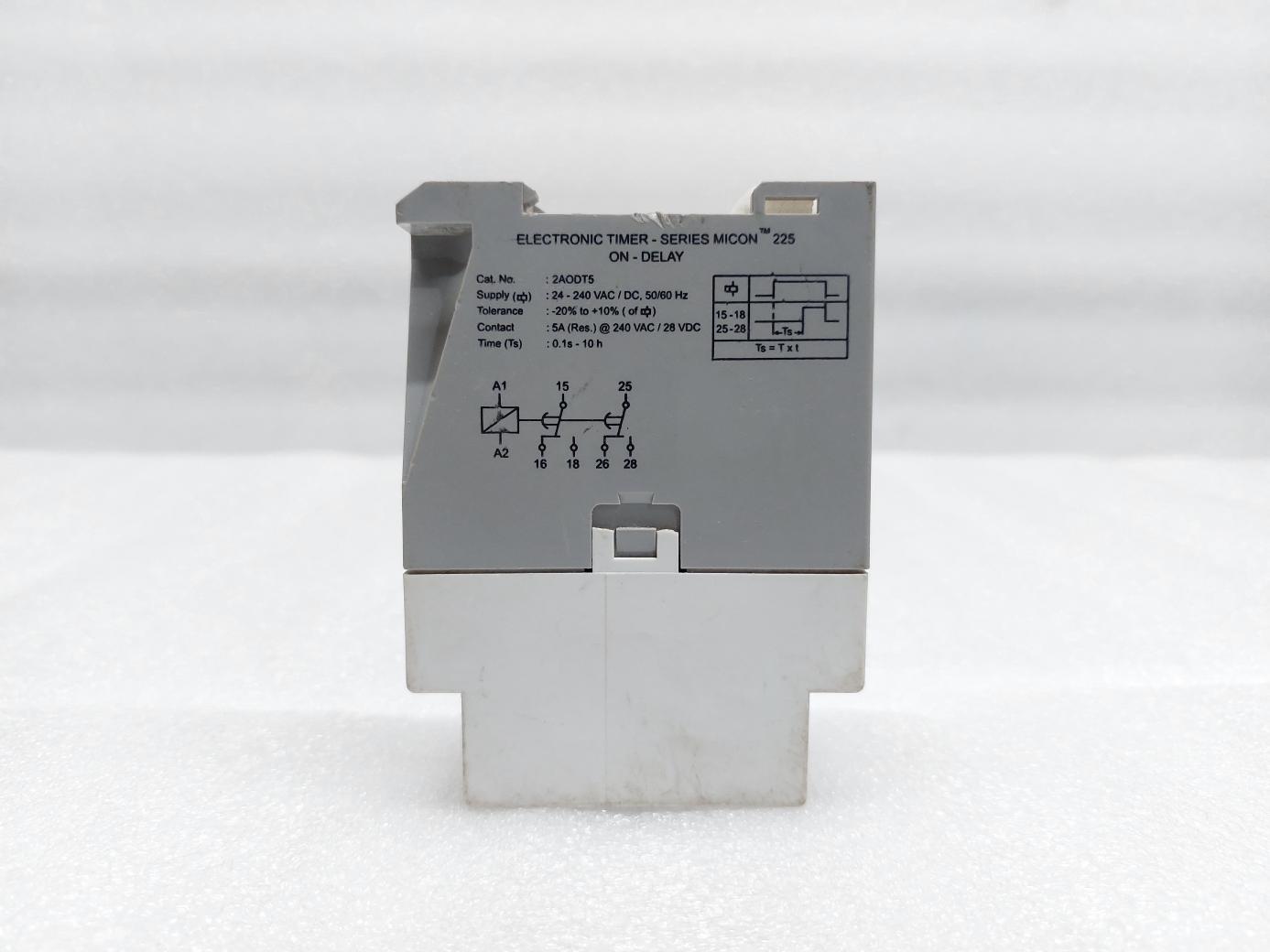 GIC MICON 225 2AODT5 ELECTRONIC TIMER