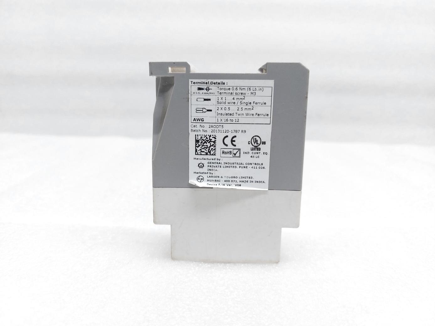 GIC MICON 225 2AODT5 ELECTRONIC TIMER