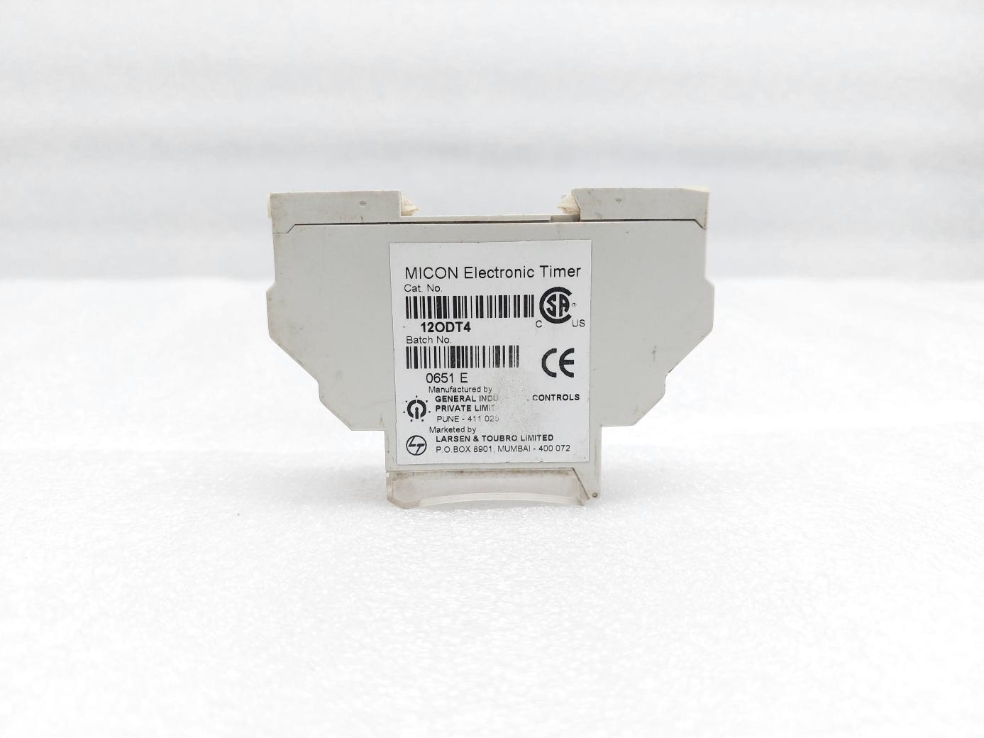 GIC 12ODT4 MICON ELECTRONIC TIMER