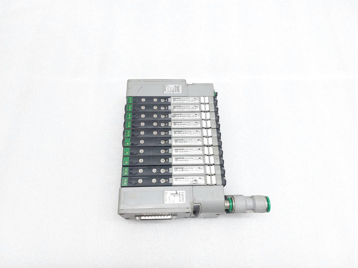 PNEUMAX 2241.62.44.35.02 SOLENOID VALVE SYSTEM 2240.12.25P 2240.03.00