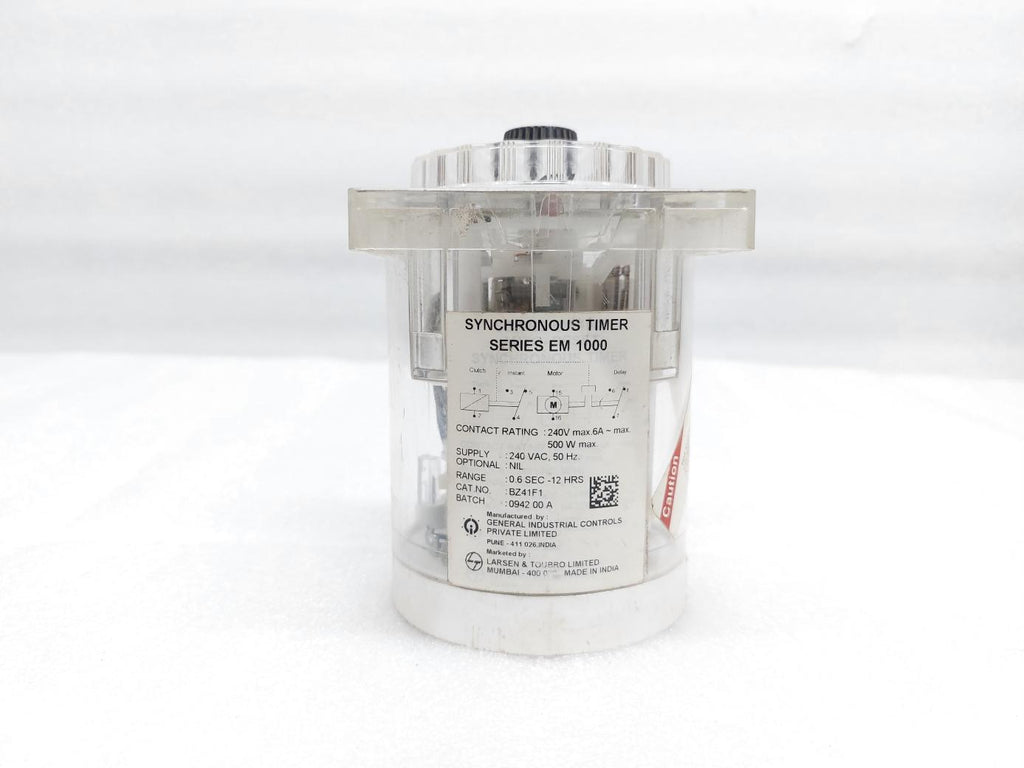 GIC BZ41F1 ANALOUGE SYNCHRONOUS TIMER 12S-12H