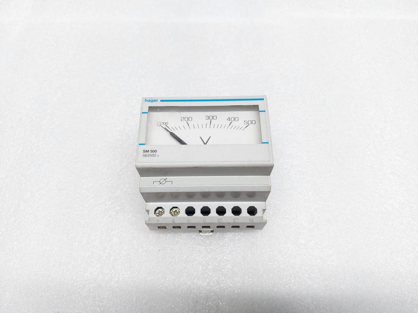 HAGER SM 500 VOLTMETER
