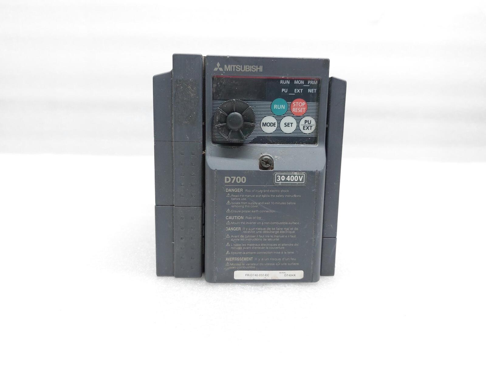 MITSUBISHI FR-D740-050-EC INVERTER AC DRIVE AC380-480V