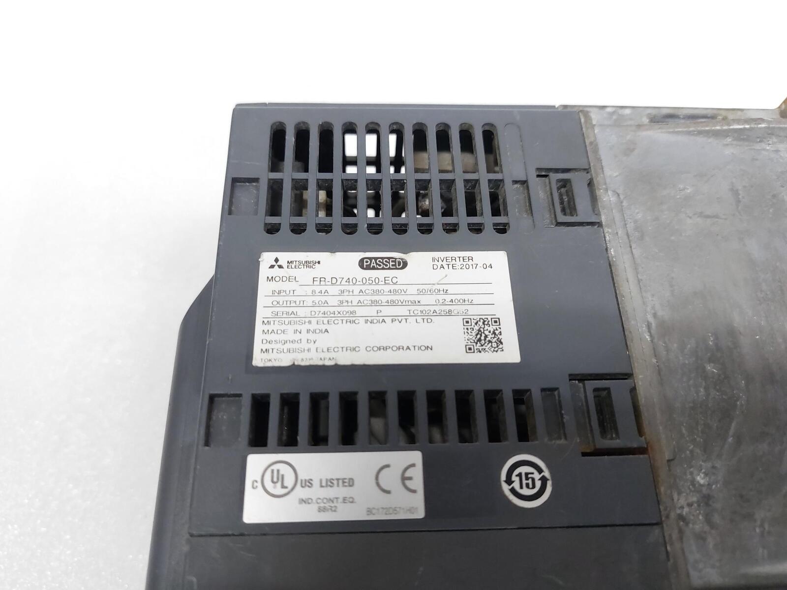 MITSUBISHI FR-D740-050-EC INVERTER AC DRIVE AC380-480V