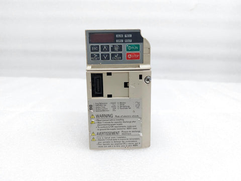 YASKAWA CIMR-JTBA0003BAA AC DRIVE 075KW/0.4KW REV.A
